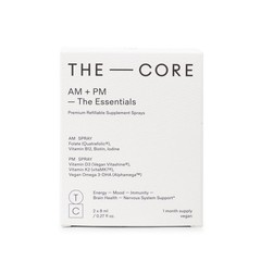 THE CORE AM+PM – The Essentials Supplement Spray – New – Expiration 12/2025