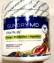 Vital Reds By Gundry MD – Polyphenols. Support Metabolism , Digestion.