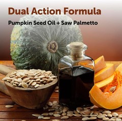 Max Strength Pumpkin Seed Oil with Saw Palmetto – 75 Softgel Nutritional Support