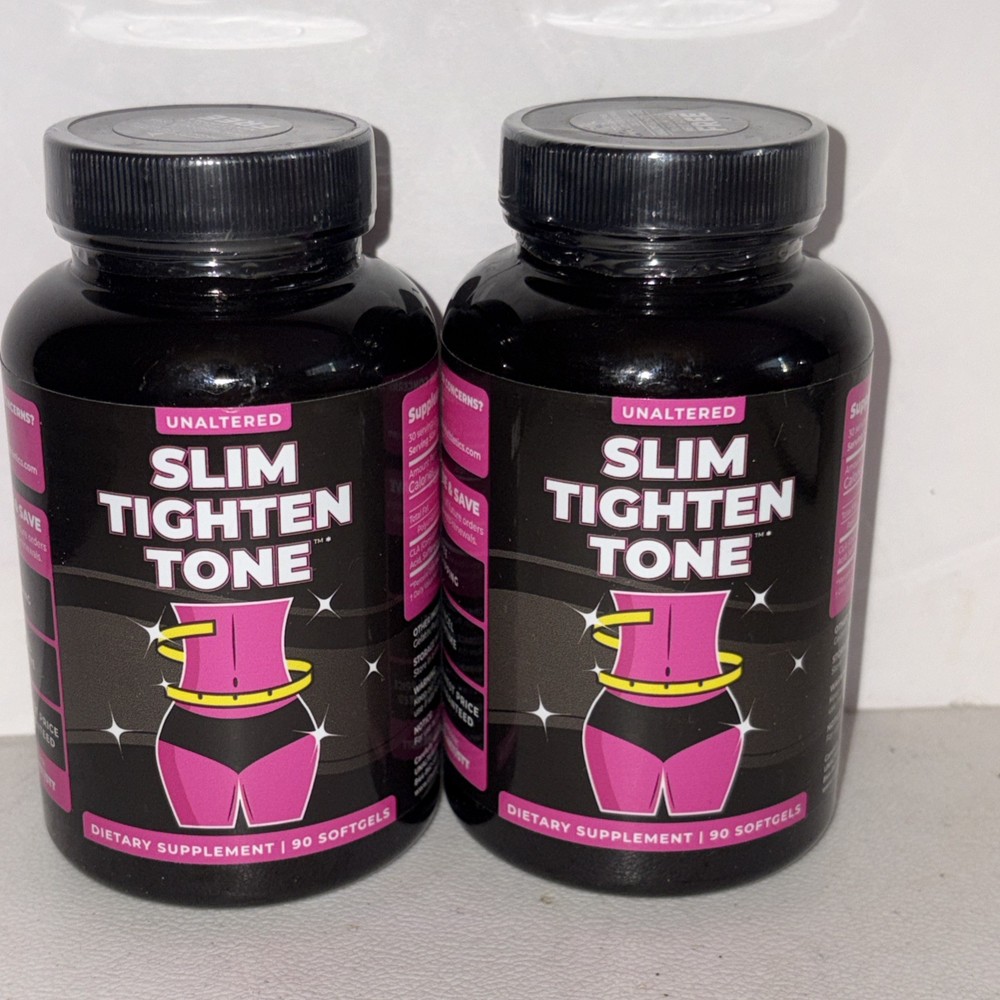 Unaltered Slim Tighten Tone Belly Fat Burner Women Lose Fat Two PK Exp7/26