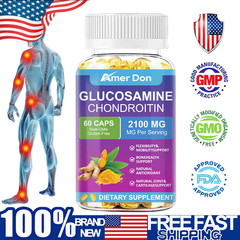 Glucosamine Chondroitin Turmeric MSM Triple Strength Joint Support 2100mg