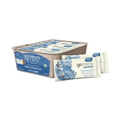 GoMacro MacroBar Vegan Protein Bars Oatmeal Chocolate Chip 12 Ct