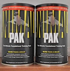 Universal Nutrition Animal Pak 44 Packs Lot Of (2) Bodybuilding Supplement