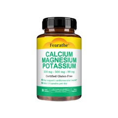 Calcium Magnesium Potassium – Cardiovascular,Muscle And Bone Health Capsules