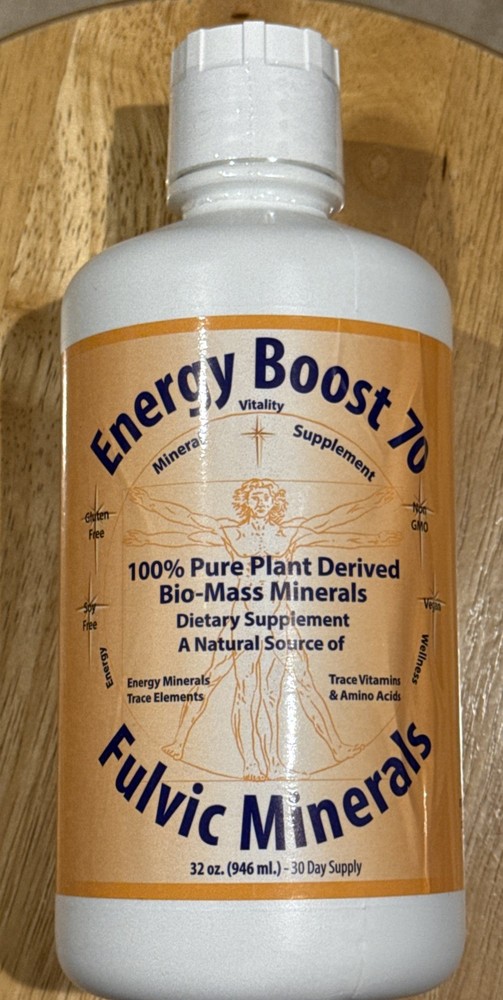 Energy Felvic Minerals. Made In The USA MORNING STAR MINERALS liquid