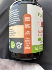 Forest Leaf Magnesium Glycinate Complex 150 Vegetable Capsules 500 Mg Exp 11–27