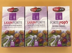 3 Packs of Laxin Forte Kosher Regular Bowel Movement