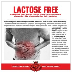 CARNIVOR Beef Protein Isolate 4.19 Pound Muscle Building Supplement Chocolate…