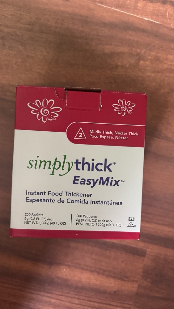 Easymix | 200 Count of 6G Individual Packets | Gel Thickener for Those with Dysp