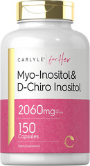 Myo-Inositol and D-Chiro Inositol 2060Mg 150 Capsules Non-Gmo, Gluten Free Suppl