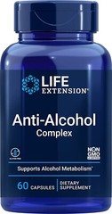 Life Extension, Anti- Alcohol Liver Protection Complex 60 capsules