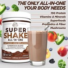 Country Farms All In One Super Shake Plant Based Meal Replacement 12.48 Ounce