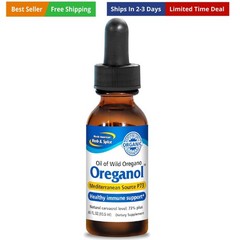 Oreganol – 0.45 fl. oz. – Unprocessed, Wild, Organic Oregano Oil – Mediterran…