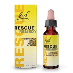 4 x Bach Rescue Remedy Drops 10ml Original Flower Essence Stress Relief 4 pack