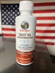 Mary Ruth’s Turkey Tail Mushroom Liposomal Chocolate Fudge 7.6 fl oz 02/2026