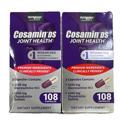 2PACK Cosamin DS Joint Health Supplement Pain Stiffness Relief 108 Caps 01/27+