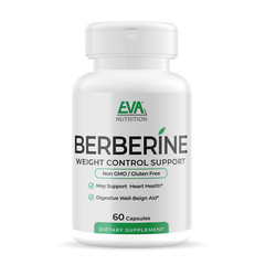 EVA Berberine Capsules | weight control | supports Heart Health & Immune 2 pack