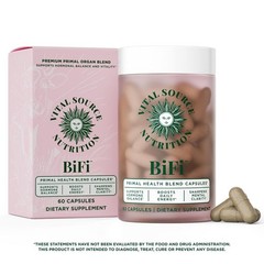 Vital Source BiFi Primal Bovine Organ Capsules Women Hormone Energy Support 60ct
