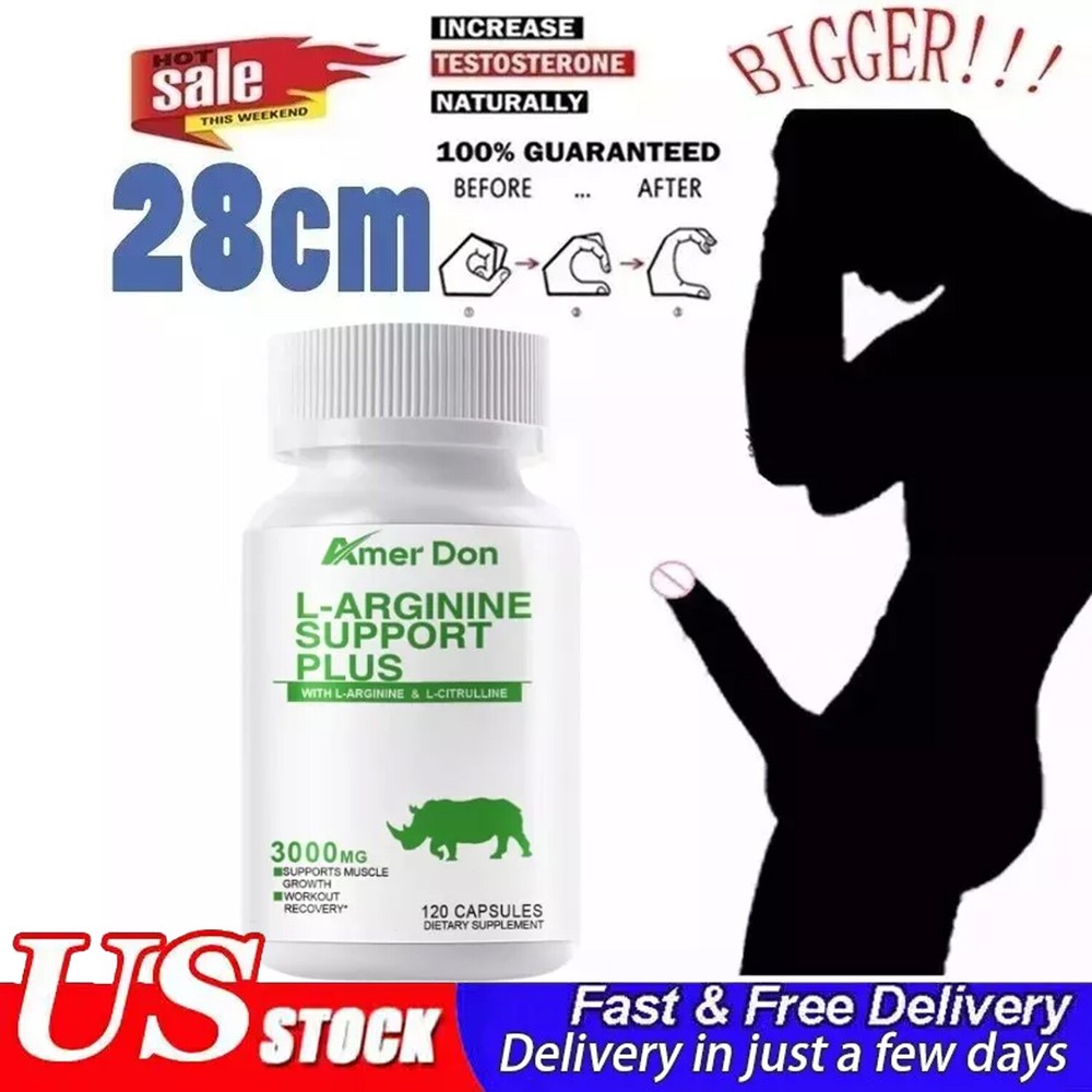 Nitric Oxide L-Arginine Pre Workout+Testosterone Booster,Multivitamin Men’s,Test