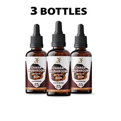 Chaga Mushroom Extract Organic Non GMO Tincture Liquid Herbal Drops 2 Fl Oz