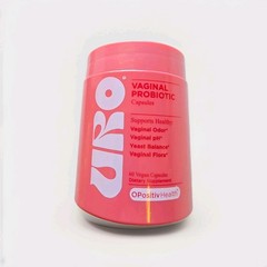 Uro Vaginal Probiotic O-Positiv Health Support 60 Vegan Capsules – Brand New