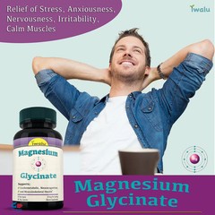 Magnesium Control Cortisol | Best Supplement Capsule Pill Men Women FREE SHIP