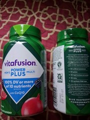 Vitafusion Power Plus 90 Multi Vites Strawberry + Tangerine 1/2027. 2 Pack
