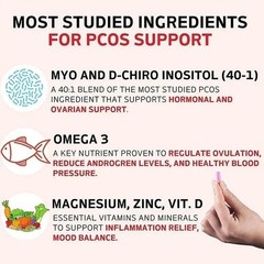 Peach Perfect Inositol Multivitamin Myo & D-Chiro 40:1 Blend with Omega-3