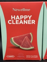Newellme Happy Cleaner Drink Mix | 28 Packets | Watermelon | Exp 9/2027
