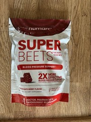New HumanN – SUPER BEETS Heart Chews, Pomegranate, 60 Count, & Sealed