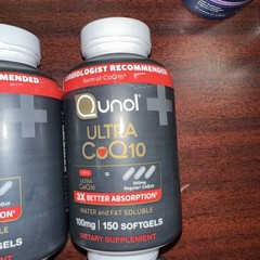 QUNOL ULTRA COQ10 100mg – 150 X 4 = 600 SOFTGELS EXP. DATE 8/2028