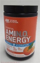 Optimum Nutrition Amino Energy + Electrolytes Tangerine – 10.05oz EXP: 04/27 +