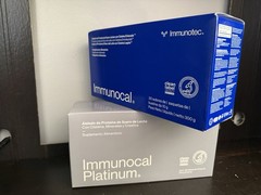 1 Immunocal MX( Blue ) & 1 Platinum : 2 BOXES – 60 Pouches. EXP 06/2025