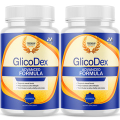 (2 Pack) GlicoDex Advanced Support Blood Supplement Glico Dex 120 Capsules