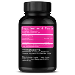 Appetite Suppressant 1000mg + Carb Blocker,Boost Metabolism 30 to 120 Caps