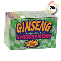 Full Box 24x Packs Energy Now Ginseng Weight Loss Herbal Supplements | 3 Tablets