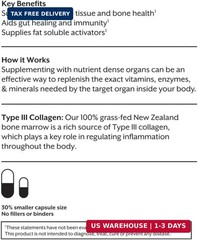 ProMix Nutrition Grass-Fed Beef Bone Marrow Supplement | Rich in Collagen, Vitam
