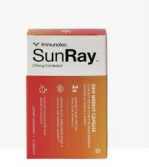 Immunotec Sunray – Vitamin D3 – Calcifediol 75 Mcg – Once a Week Dose