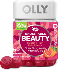 Undeniable Beauty Gummy, for Hair, Skin, Nails, Biotin, Vitamin C, Keratin