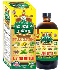 Organic Soursop w/ Senna Leaf Living Bitter by Al-Riyan 16 oz