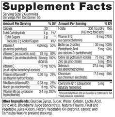 OLLY Men’s Multi Gummies, Supports Overall 130 Count (Pack of 1, Magenta