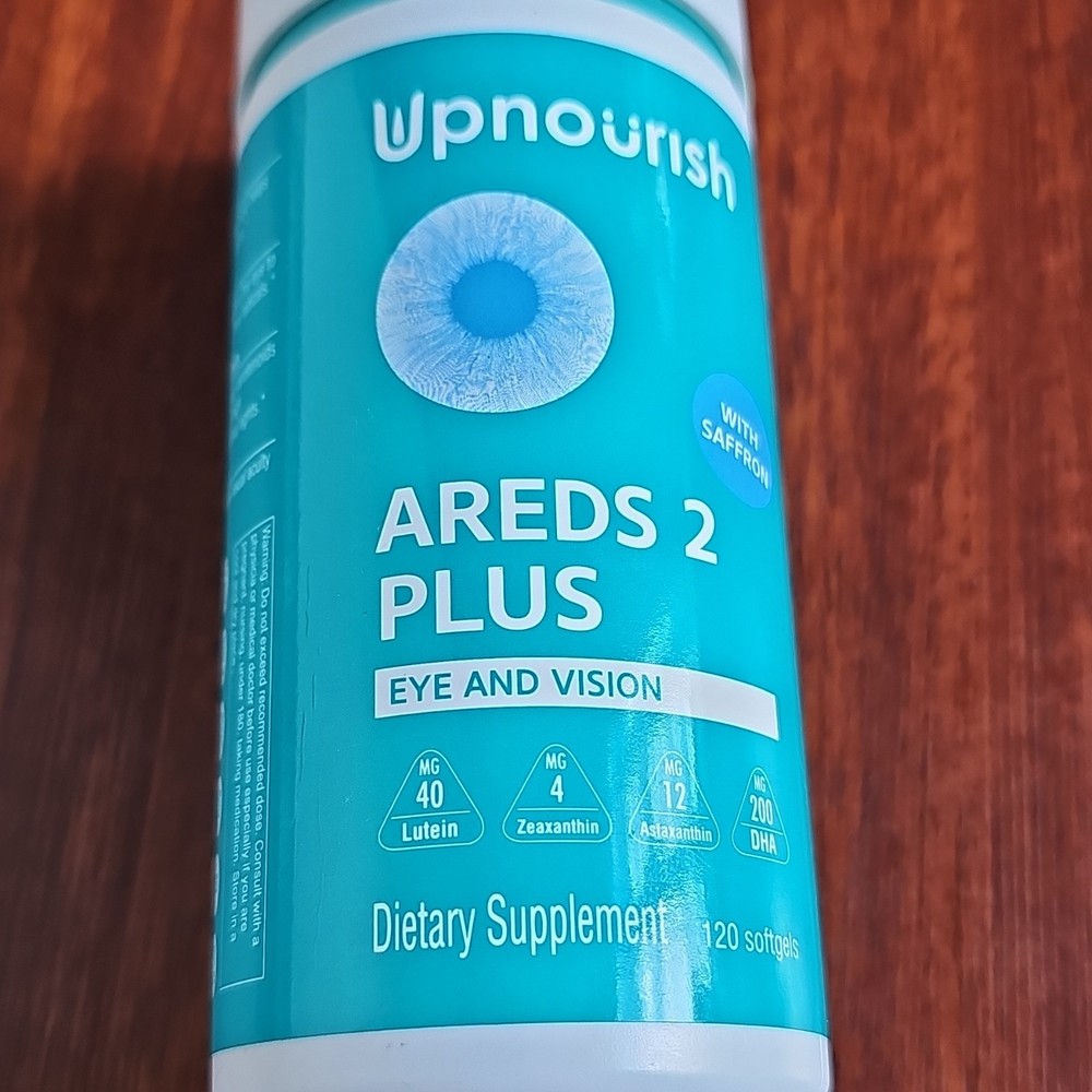 UpNourish AREDS 2+ – Advanced Eye Vitamin Supplement for Macular Health and D…