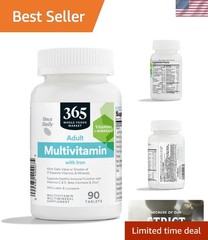 Once Daily Multivitamin for Adults – 90 Convenient Tablets Supporting Health
