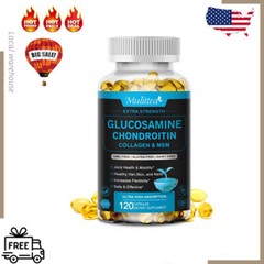 Glucosamine Chondroitin MSM Vitamin D3 Triple Strength Joint Support 3100mg