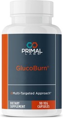 Primal Labs GlucoBurn Support Supplement with White Mulberry Leaf Extract and…