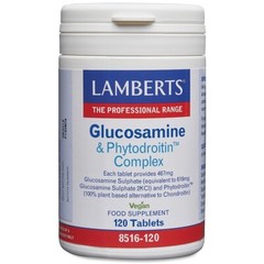 Lamberts Glucosamine & Phytodroitin Complex Tablets (120) BBE 02/2029