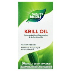 2 X Nature’s Way, Krill Oil, 30 Softgels
