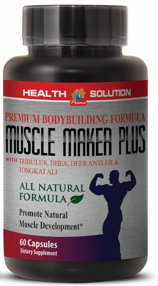 Muscle Development – MUSCLE MAKER PLUS – Sexual Health – Lean Muscle – 1Bot 60Ct
