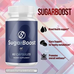 (3 Pack) Sugar Boost Advanced Support Blood Supplement SugarBoost 180 Capsules