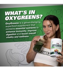 OxyGreens Super Greens Powder 30 Servings – Best by Date 4/2025